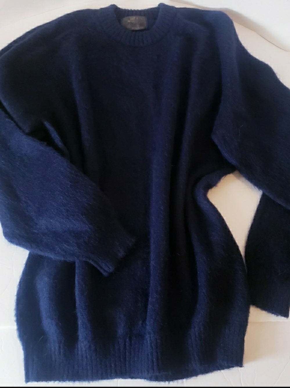 Navy Blue Alpaca Sweater